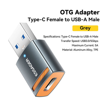 USB3.0 OTG Adapter Type-C USB-A Micro Female to USB Micro Ip Type-C Male Converter for Macbook Xiaomi Iphone OTG Adapter