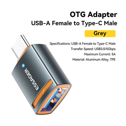 USB3.0 OTG Adapter Type-C USB-A Micro Female to USB Micro Ip Type-C Male Converter for Macbook Xiaomi Iphone OTG Adapter