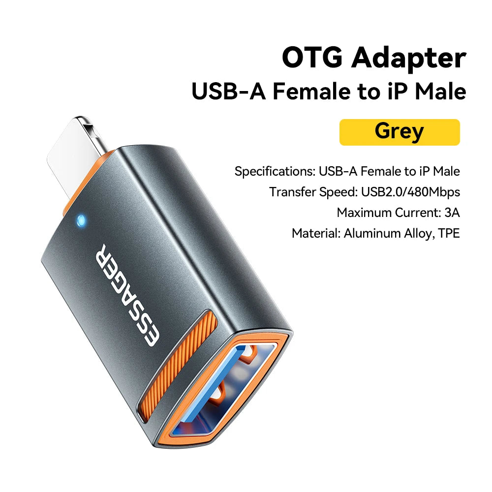 USB3.0 OTG Adapter Type-C USB-A Micro Female to USB Micro Ip Type-C Male Converter for Macbook Xiaomi Iphone OTG Adapter