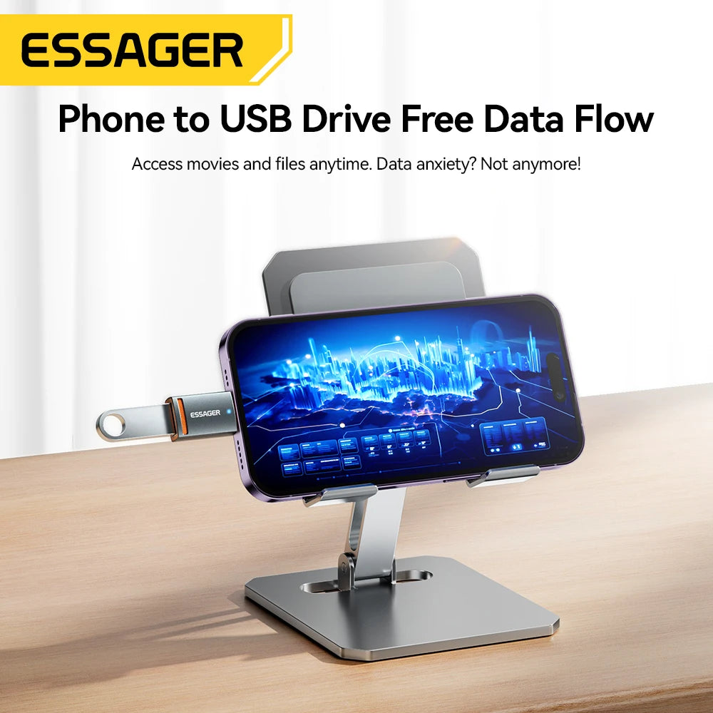 USB3.0 OTG Adapter Type-C USB-A Micro Female to USB Micro Ip Type-C Male Converter for Macbook Xiaomi Iphone OTG Adapter