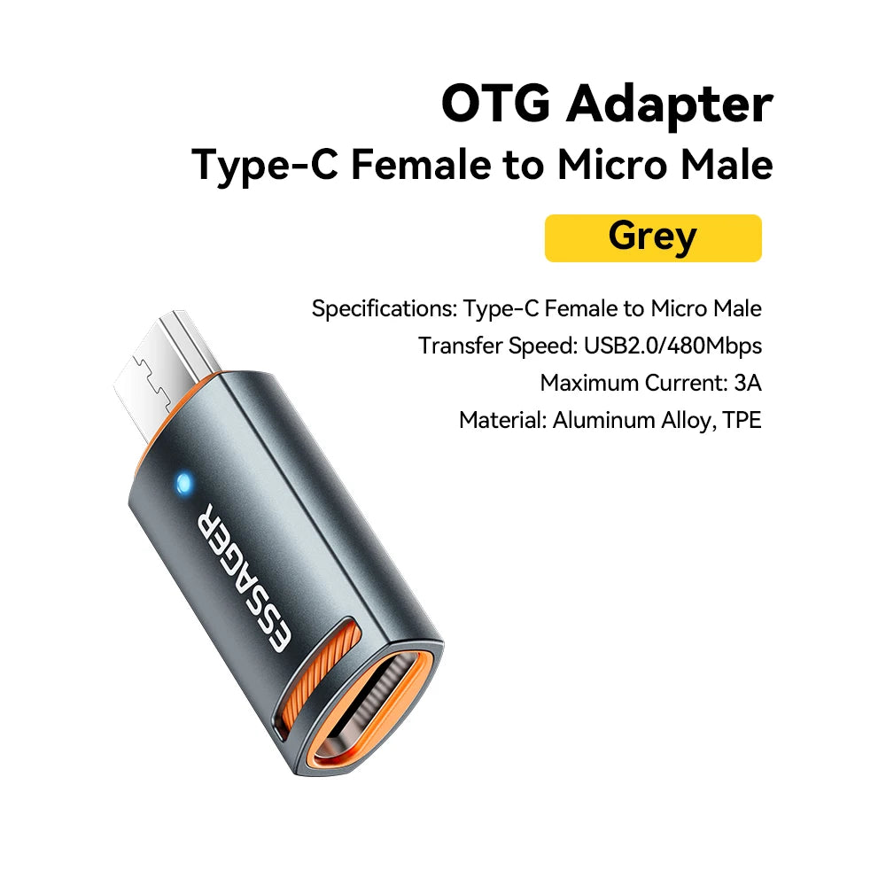 USB3.0 OTG Adapter Type-C USB-A Micro Female to USB Micro Ip Type-C Male Converter for Macbook Xiaomi Iphone OTG Adapter