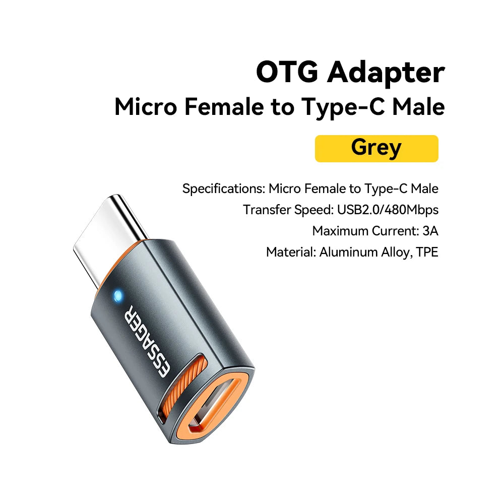 USB3.0 OTG Adapter Type-C USB-A Micro Female to USB Micro Ip Type-C Male Converter for Macbook Xiaomi Iphone OTG Adapter